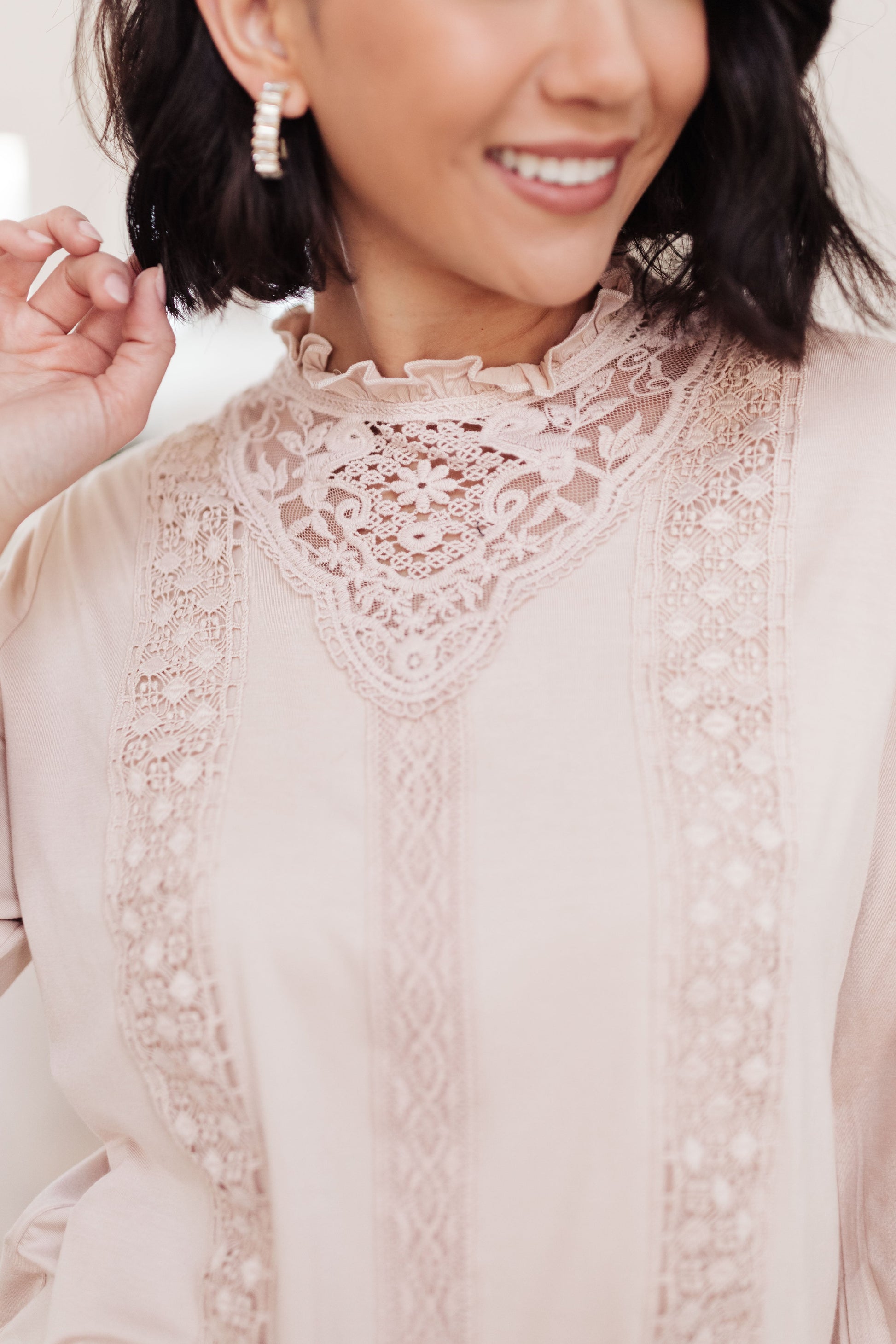 Picture This Top In Blush - Dahlia Boutique