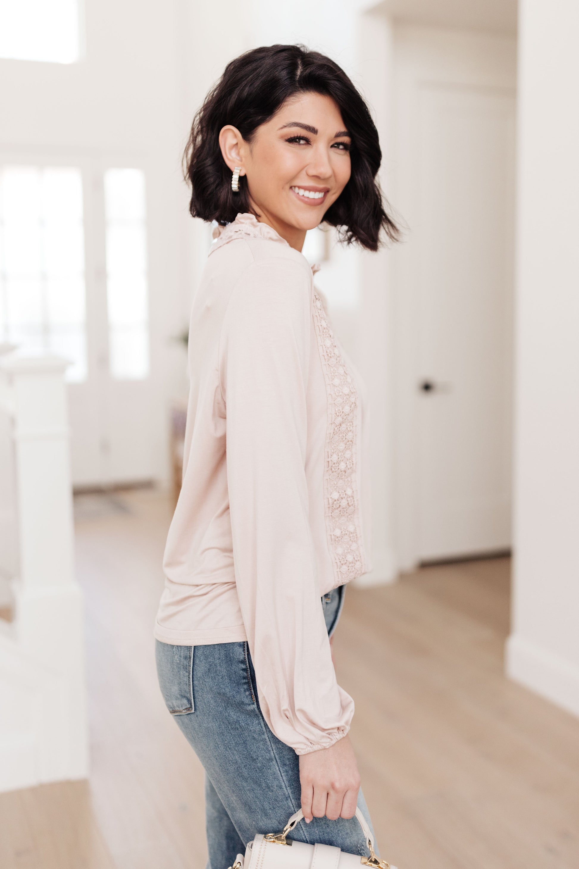 Picture This Top In Blush - Dahlia Boutique