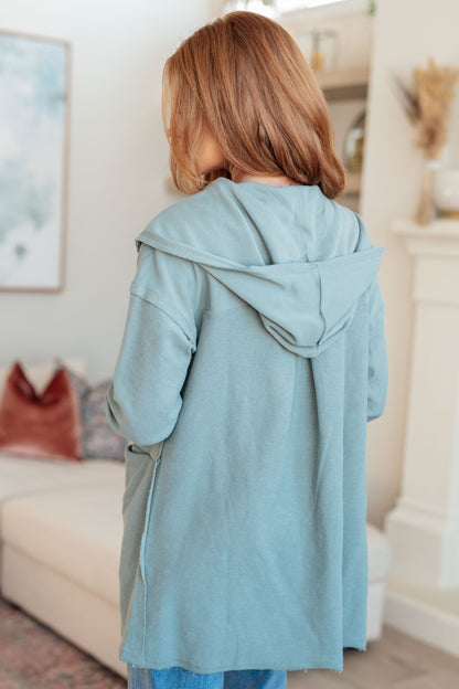 Please Proceed Hooded Cardigan - Dahlia Boutique