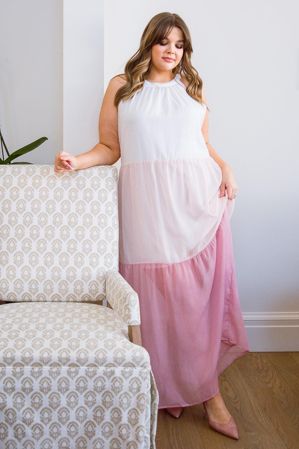 Rosè Maxi Dress - Dahlia Boutique