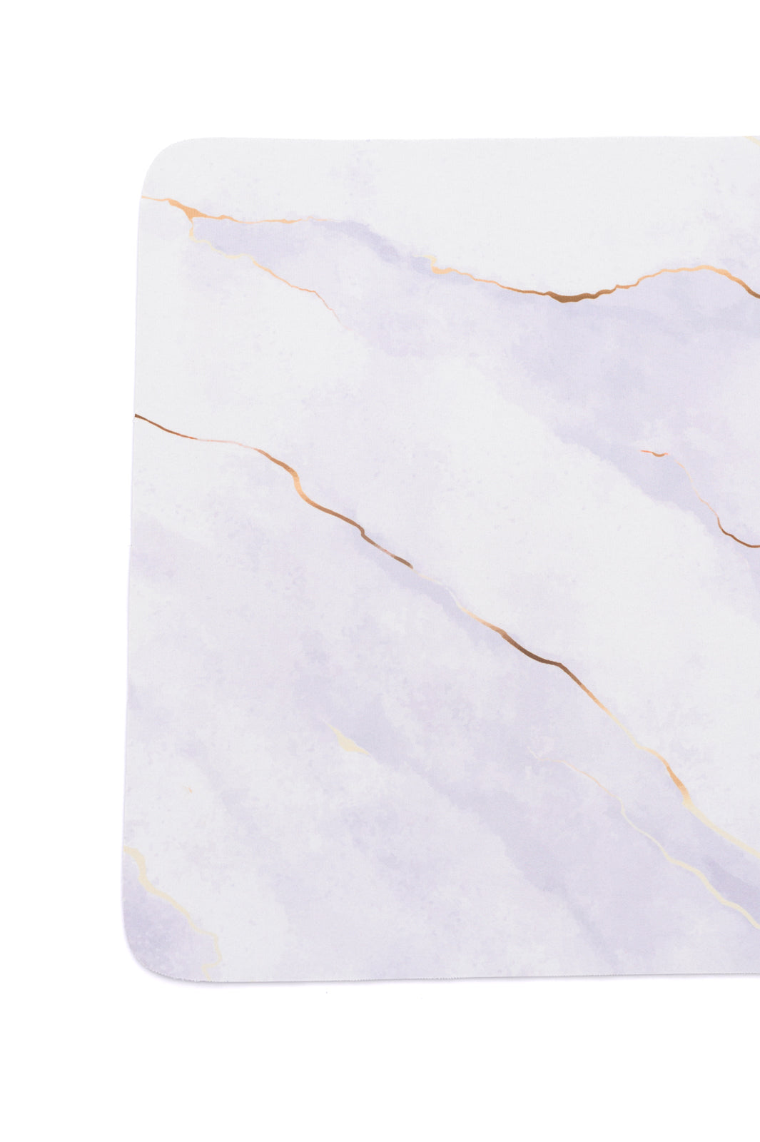 Say No More Luxury desk pad in White Marble - Dahlia Boutique