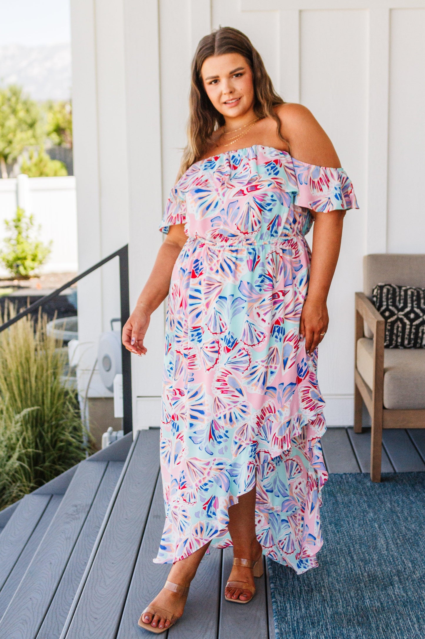 She Sells Sea Shells Maxi Dress - Dahlia Boutique