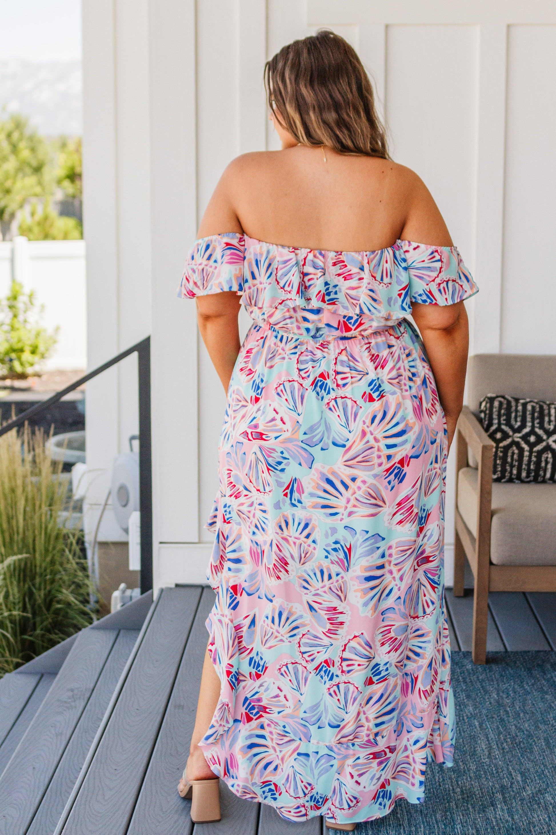 She Sells Sea Shells Maxi Dress - Dahlia Boutique