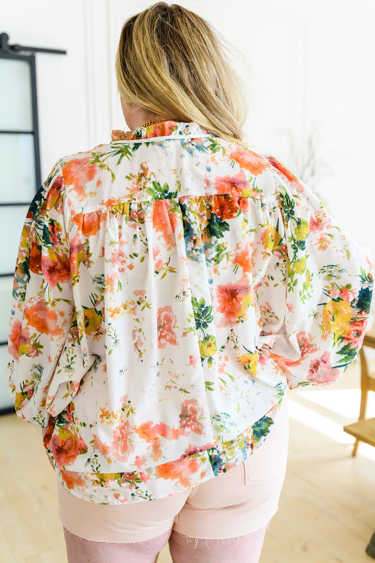 Spring Haiku Floral Blouse - Dahlia Boutique