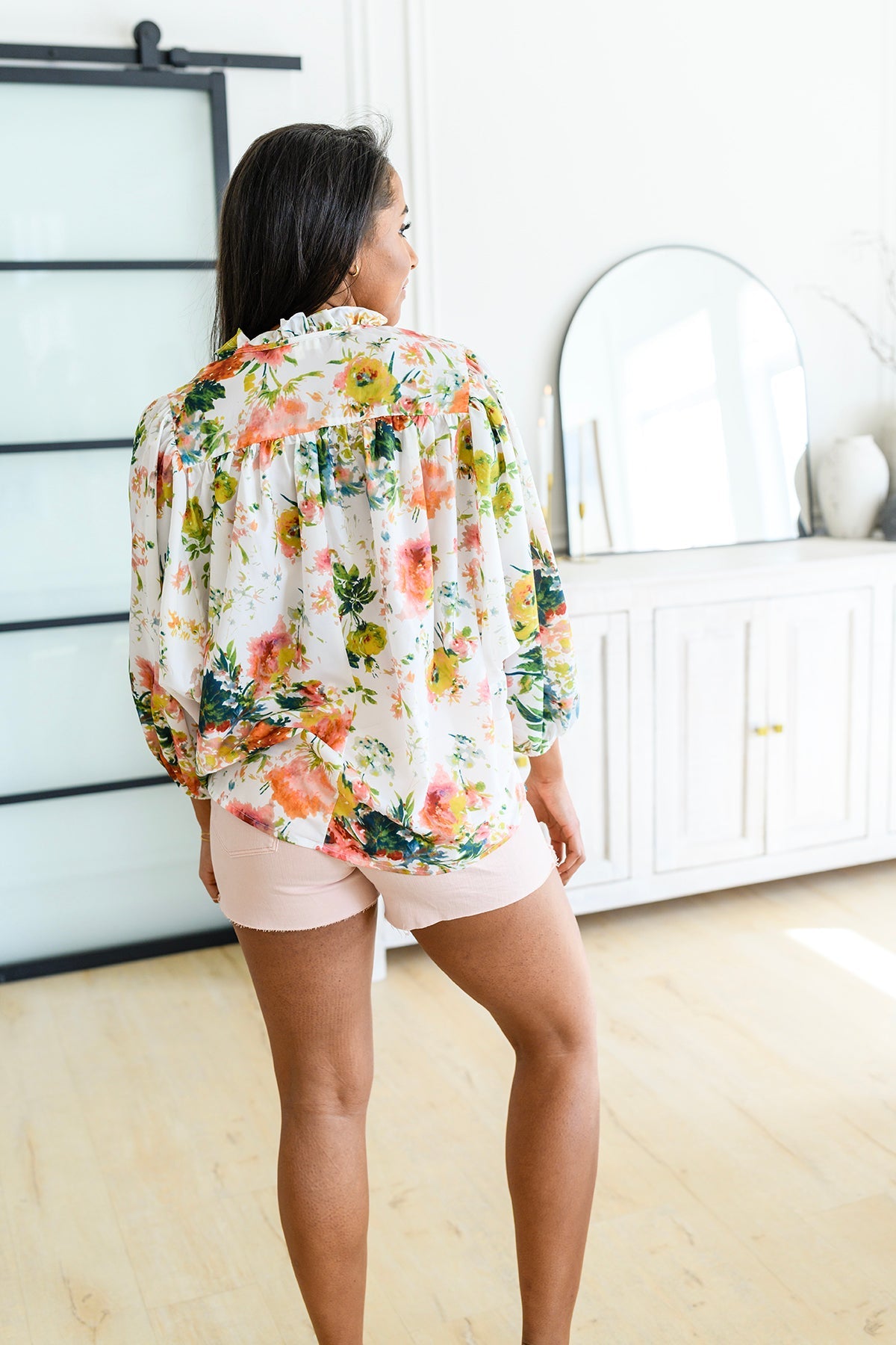 Spring Haiku Floral Blouse - Dahlia Boutique