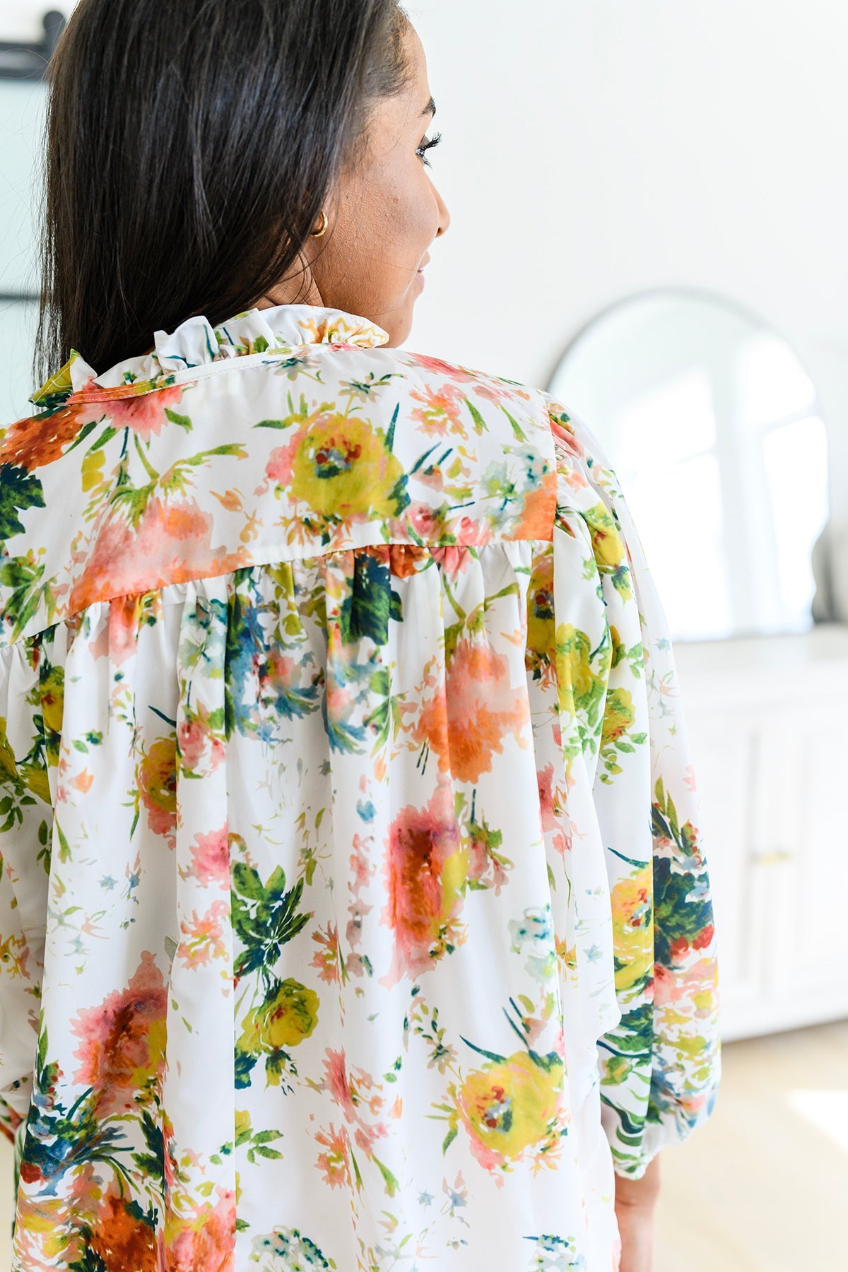 Spring Haiku Floral Blouse - Dahlia Boutique