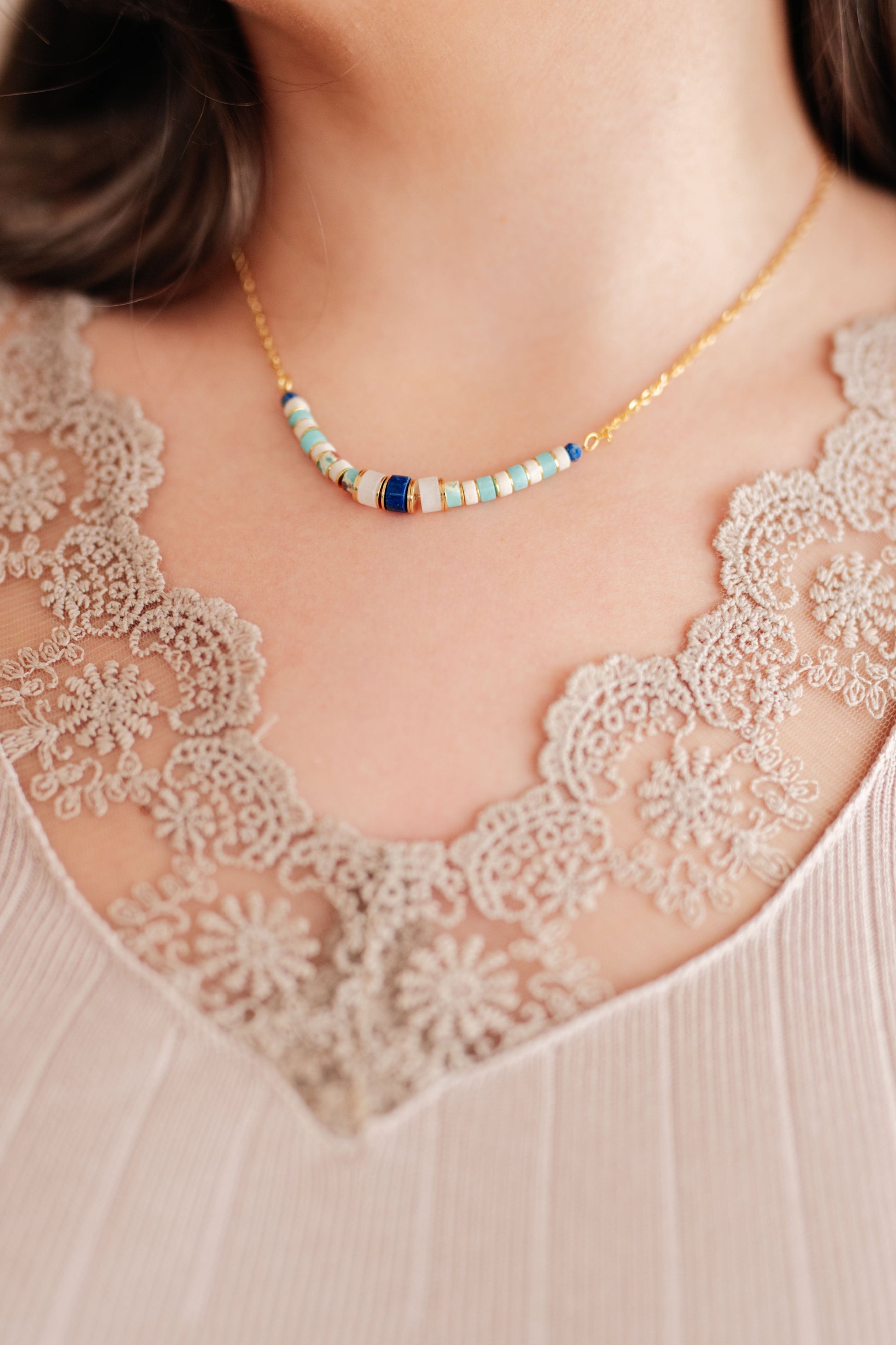 Sweet Stacks Beaded Necklace - Dahlia Boutique