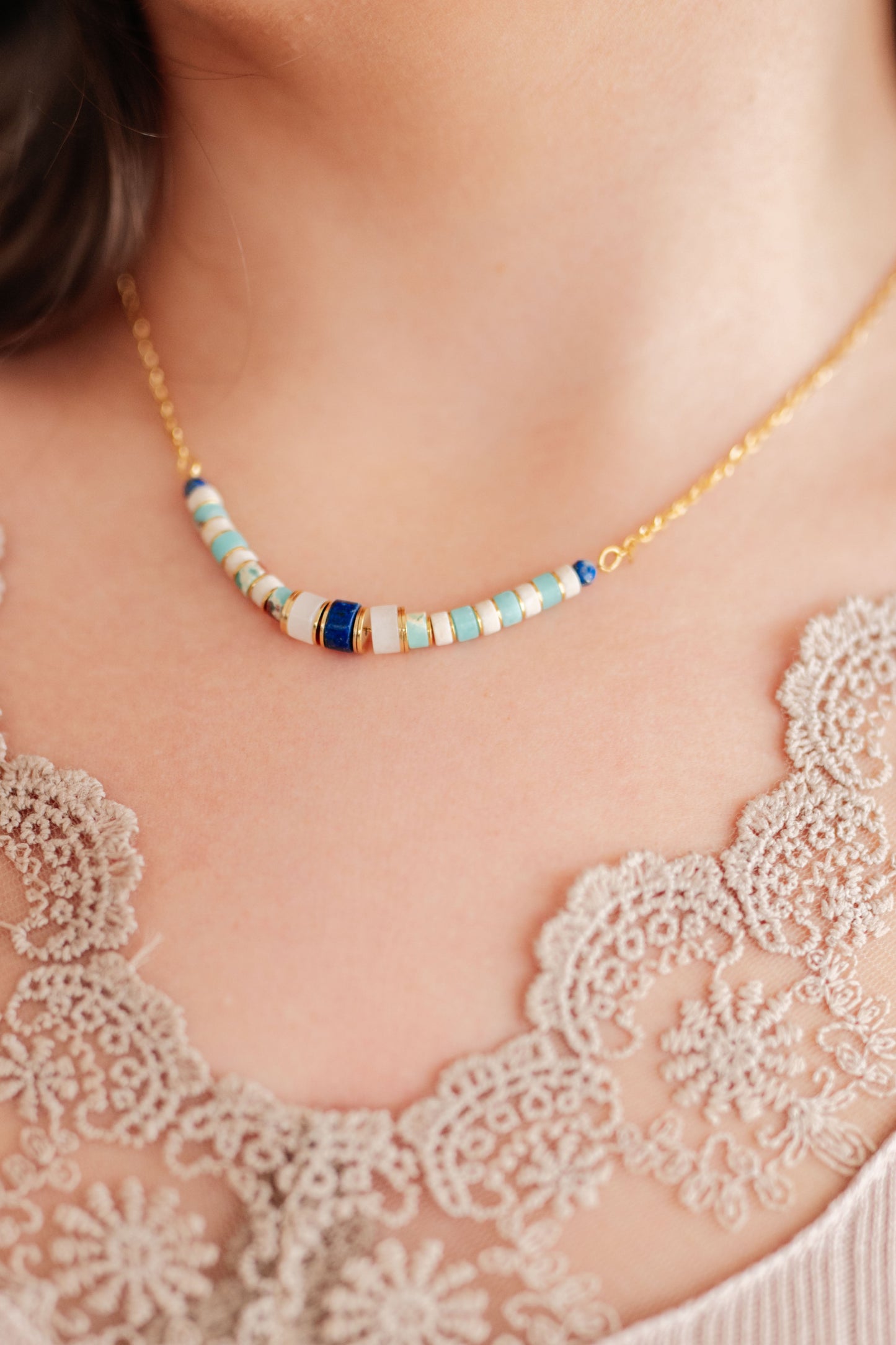 Sweet Stacks Beaded Necklace - Dahlia Boutique