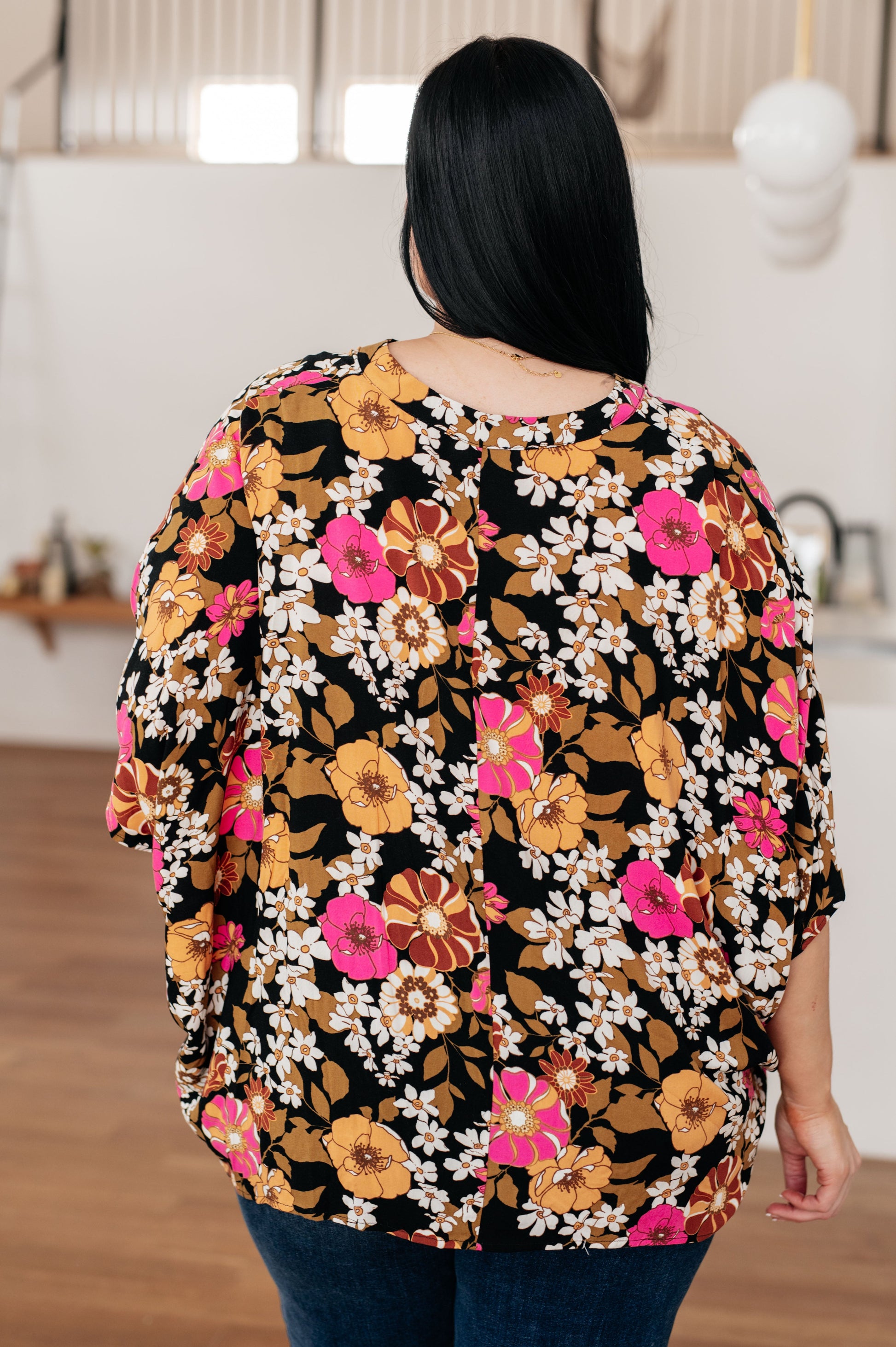 Take Another Chance Floral Print Top - Dahlia Boutique