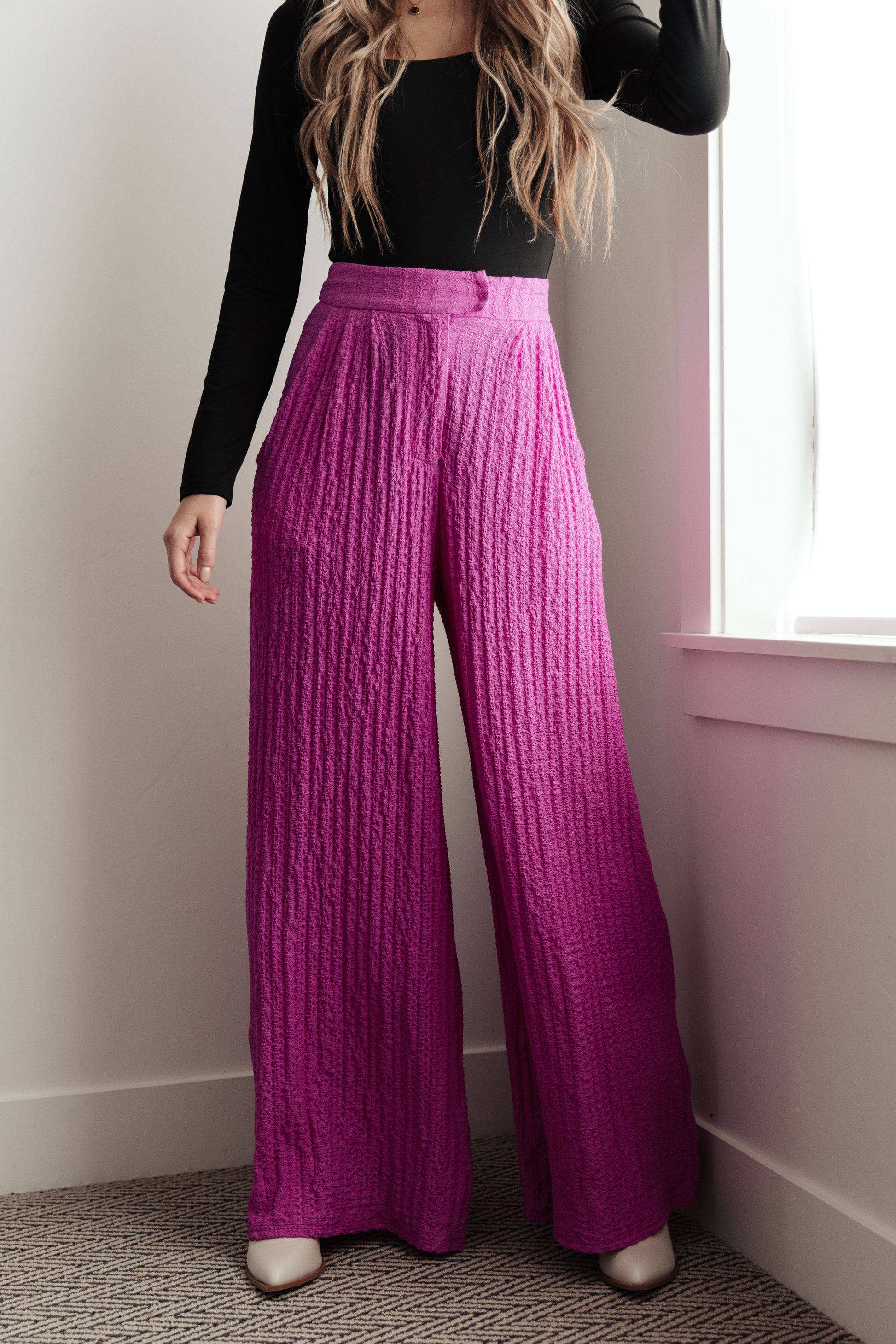 Totally Crazy Still Wide Leg Pants - Dahlia Boutique