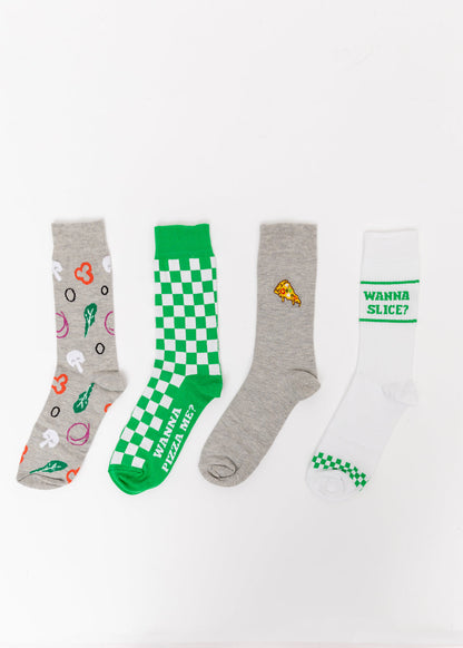 Veggie Pizza Sock Set - Dahlia Boutique