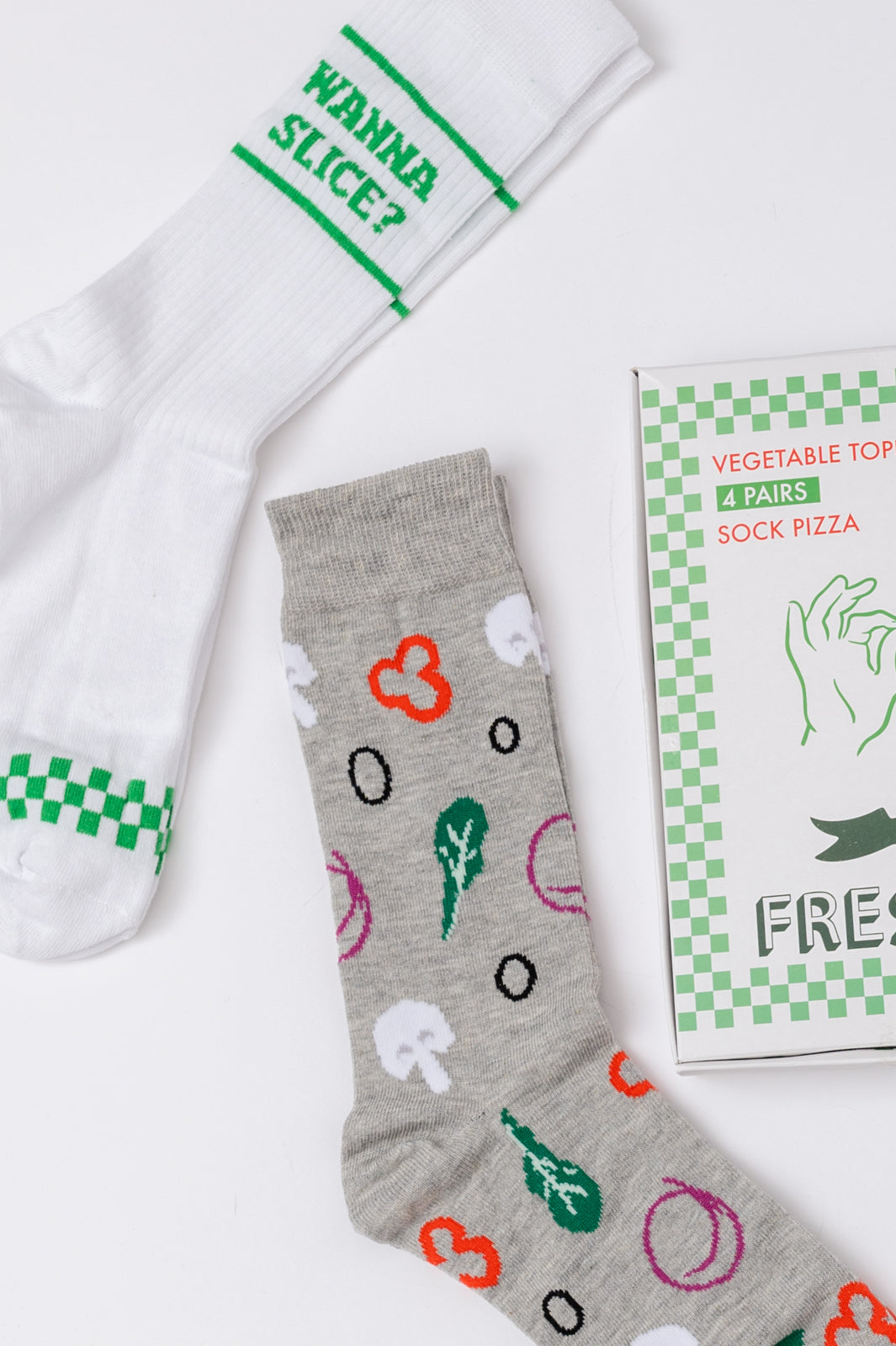 Veggie Pizza Sock Set - Dahlia Boutique