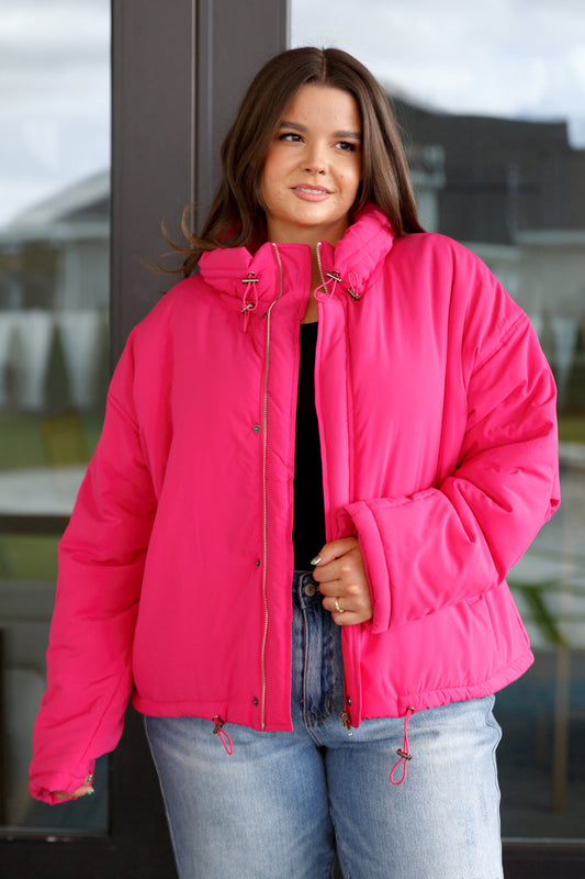 Warm Regards Puffer Jacket - Dahlia Boutique