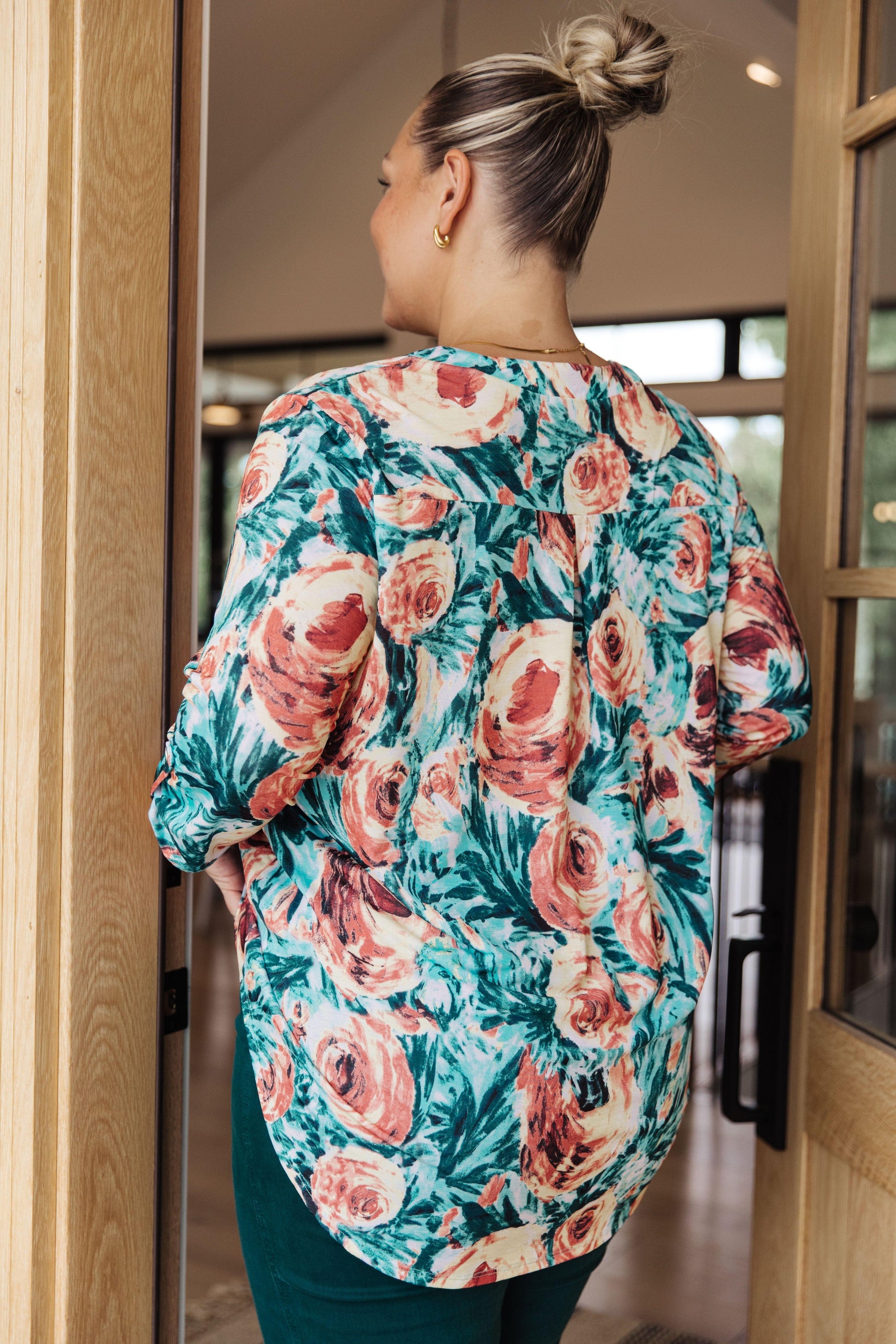 Whisked Away Floral Top - Dahlia Boutique