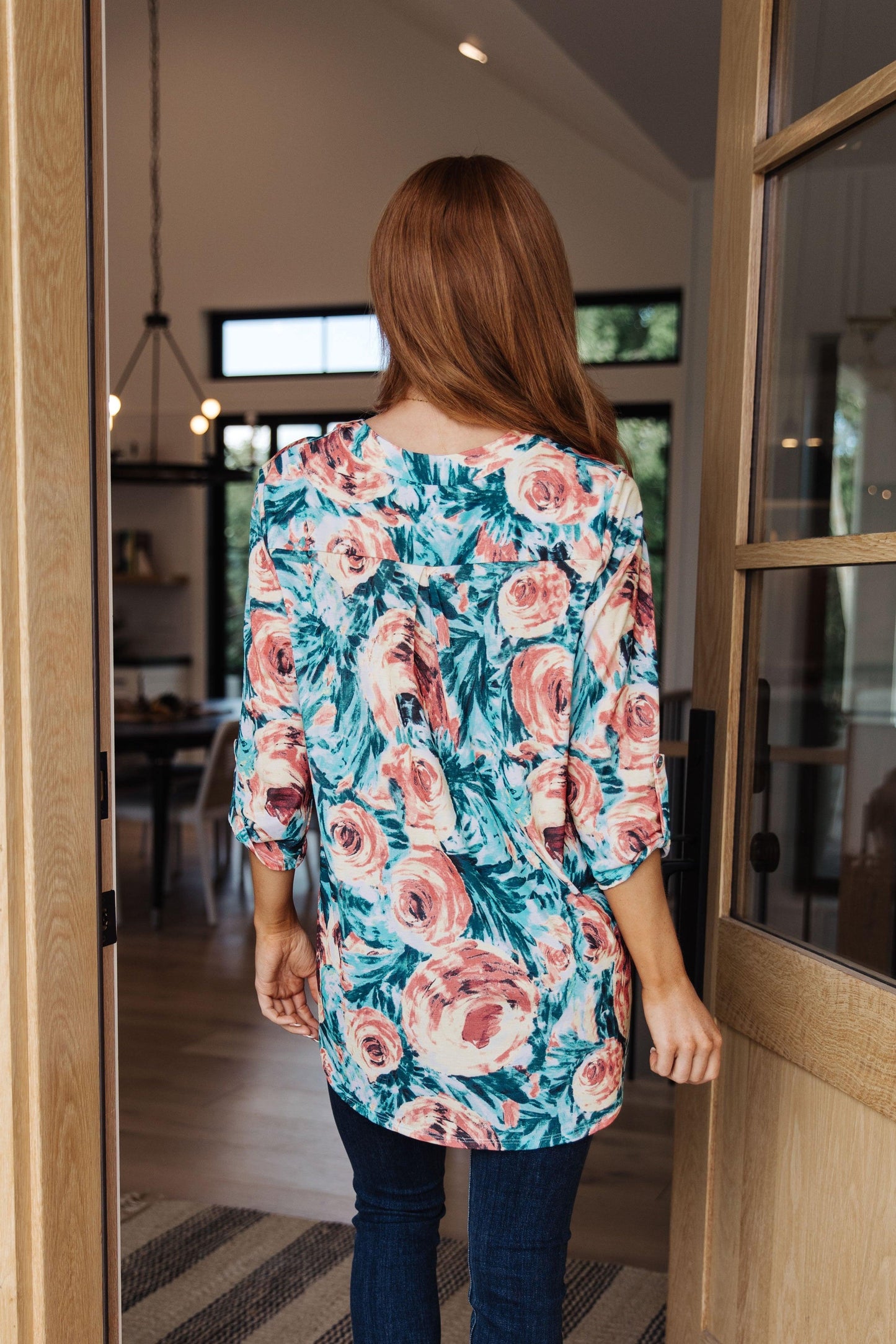 Whisked Away Floral Top - Dahlia Boutique