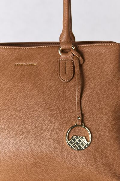 David Jones Structured Leather Handbag - Dahlia Boutique